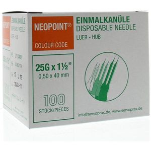 Injectienaald Steriel 0.5 X 40 - 100St