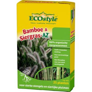 ECOstyle Bamboe & Siergras-AZ - 1 kg - organische siergrassenmest voor ca. 25 planten