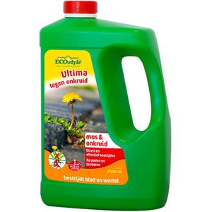 ECOSTYLE ULTIMA ONKRUID & MOS CONCENTRAAT 2,5 LITER