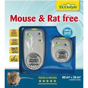 ECOSTYLE MOUSE & RAT FREE 80M² + 30M² - 2 KAMERS