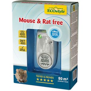 Ecostyle Mouse & Rat Free - Ongediertebestrijding - 80+30 m2 2 stuks