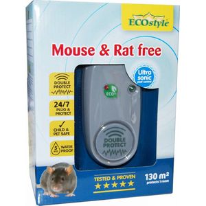 Ecostyle Mouse & Rat Free - Ongediertebestrijding - 130 m2