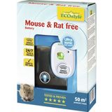 ECOstyle Mouse & Rat Free Tegen Muizen en Ratten - Ecologisch, Vriendelijk & Hyienisch - Veilig voor Kinderen en Huisdieren - 50 M² - Voor 1 Kamer