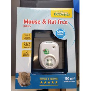 Ecostyle Muis en Rat vrij op batterij (50 m2)