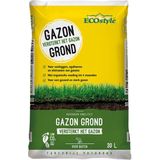 ECOstyle Gazon Grond met Meststoffen – Potgrond met Organische Voeding – Hoogwaardige Grondverbeteraar - Tuinaarde – Gazonmest – 30 L