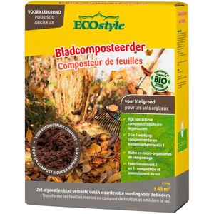 Bladcomposteerder - Kleigrond - Versnelt Composteerproces