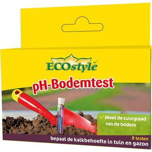 Bodemtest - PH Zuurgraadtest - 8st