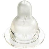 Difrax Flessenspeen Natural - Maat Medium - 2 stuks