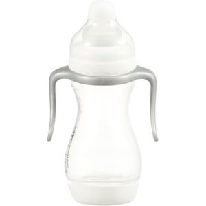 Difrax Baby Papfles XL 310 ml - Wit - 1 Stuk, Baby fles met Anti-Colic, S-Vorm zorgt voor constante stroom