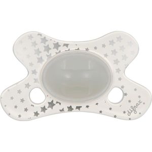 Difrax - Natural Speen - 0 tot 6 Maanden Speen - Glow in the Dark - 1 stuk