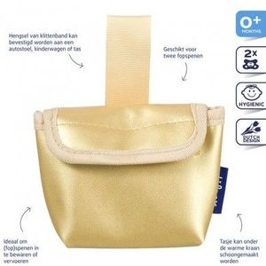 Difrax Fopspeentasje Gold 1 stuks