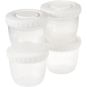 Difrax Moedermelk en babyvoeding bewaarbakjes
