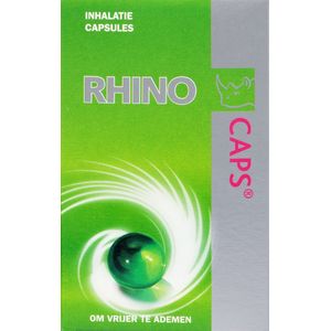 Rhino Caps inhalatie - Stoommiddel Bij Verkoudheid - 16 capsules