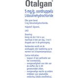 Otalgan - Oordruppels - 5 mg/g - 12 g