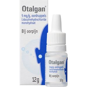 Otalgan - Oordruppels - 5 mg/g - 12 g