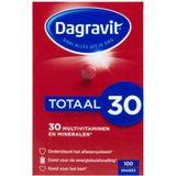 Dagravit Totaal 30 multivitaminen en mineralen 100 dragees