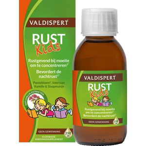 Valdispert Kids Rust Siroop - Passiebloem ontspant en ondersteunt het behoud van een natuurlijke nachtrust* - 150 ml