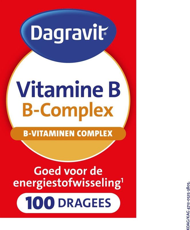 Dagravit - B-Complex - Multivitaminen - 100 Tabletten