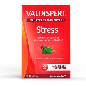 Valdispert Stress - Citroenmelisse ontspant en geeft rust bij zenuwen en stresssituaties* - 20 tabletten