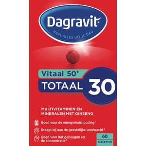Dagravit Totaal 30 Vitaal 50+ 60 tabletten