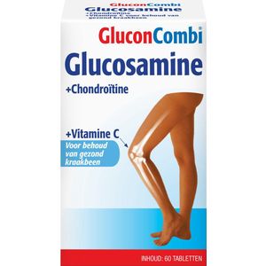 Glucon combi Glucosamine & chondroitine vitamine C 60 tabletten