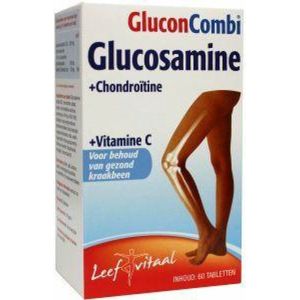 Glucon combi Glucosamine & chondroitine vitamine C 60 tabletten