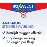 Roxasect - Anti-Muggen Stekker Navulverpakking - 360 Uur - 1 Stuks