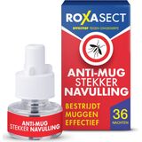 Roxasect - Anti-Muggen Stekker Navulverpakking - 360 Uur - 1 Stuks