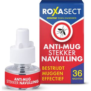 Roxasect - Anti-Muggen Stekker Navulverpakking - 360 Uur - 1 Stuks