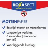 Roxasect mottenpapier (2 vellen)