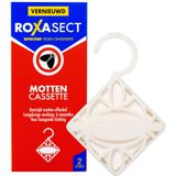 Roxasect - Anti Mottencassette - 6 maanden motvrij - 2 stuks