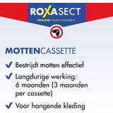 Roxasect - Anti Mottencassette - 6 maanden motvrij - 2 stuks