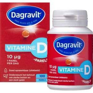 Dagravit Vitamine D Parels 10 µg 100 capsules