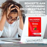 Valdispert Stress Sterk - Citroenmelisse geeft rust bij stresssituaties* en Ginseng is goed voor de concentratie* - 20 tabletten