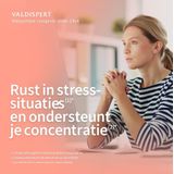 Valdispert Stress Sterk - Citroenmelisse geeft rust bij stresssituaties* en Ginseng is goed voor de concentratie* - 20 tabletten
