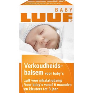 Luuf - Verkoudheidsbalsem - Oranje - Voor Baby's - 50 ml