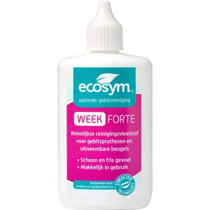 Ecosym Week Gel Forte - Kunstgebitreiniging - 100 ml