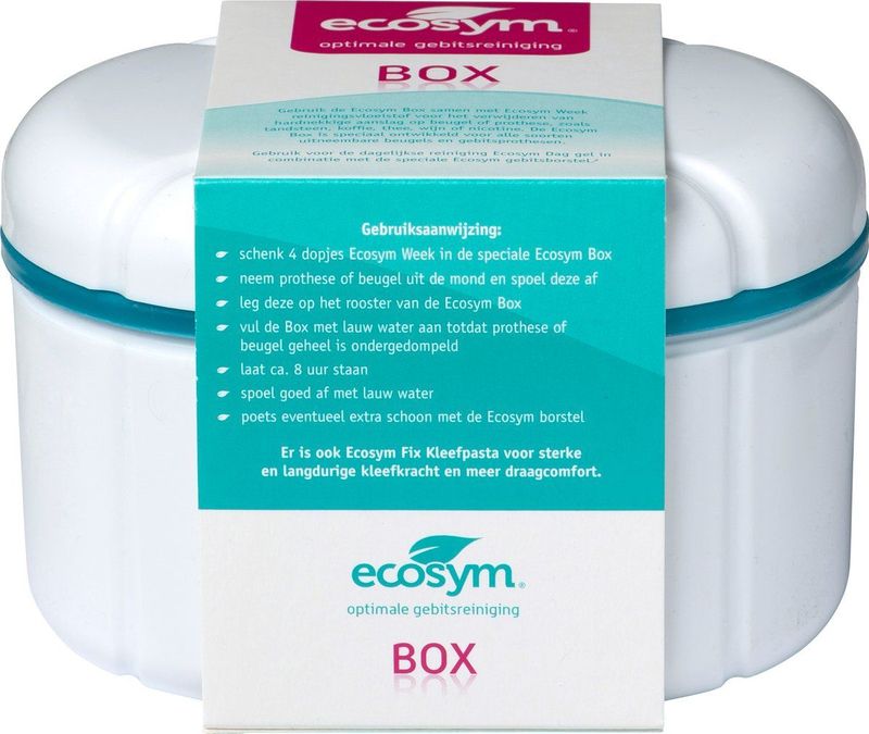 Ecosym - Gebitsreinigings Box - Wit - Inclusief Week Gel