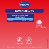 Dagravit - Vitamine B12 - Smelttabletten - Fruitsmaak - 1000µg