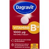 Dagravit Vitamine b12 1000 mcg 100 smelttabletten