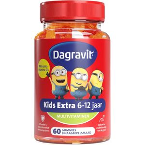 Dagravit Kids-Xtra Vitaminions Multivitaminen 6-12 jaar 60 gummies