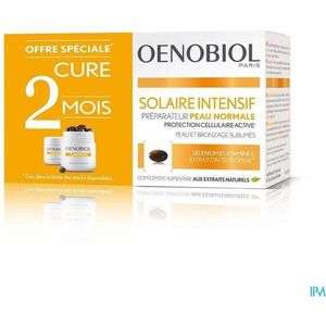 Oenobiol Zon Solaire - Zelfbruiner - Bruiner zonder Zon - 2 x 30 capsules