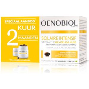 Oenobiol Zon Solaire - Zelfbruiner - Voor Gevoelige Huid - 2 x 30 capsules