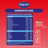 Dagravit Totaal 30 Weerstand & Energie 50 kauwtabletten