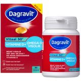 Dagravit Vitaal 50+ Vitamine D & Omega-3 Visolie 90 capsules