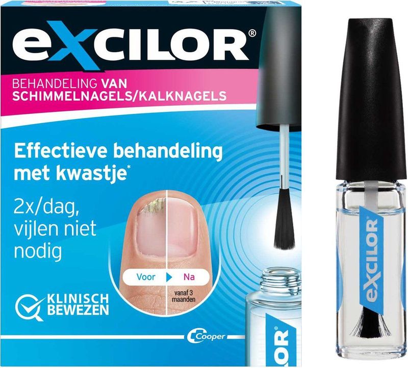 Excilor Behandeling van Schimmelnagels Oplossing - instant penetratie, vijlen niet nodig