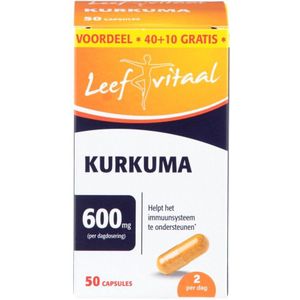 Leefvitaal - Kurkuma Capsules - Voedingssupplement