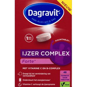 Dagravit IJzer Complex Forte Kauwtabletten