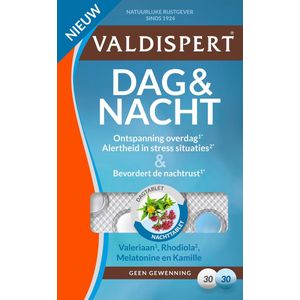 Valdispert - Dag & Nacht - Slaapmiddelen - 30 Tabletten