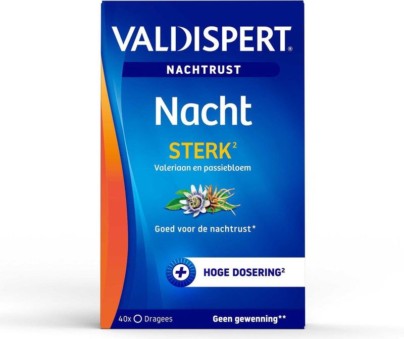 Valdispert Nacht Sterk - Passiebloem voor een goede nachtrust* - 40 tabletten
